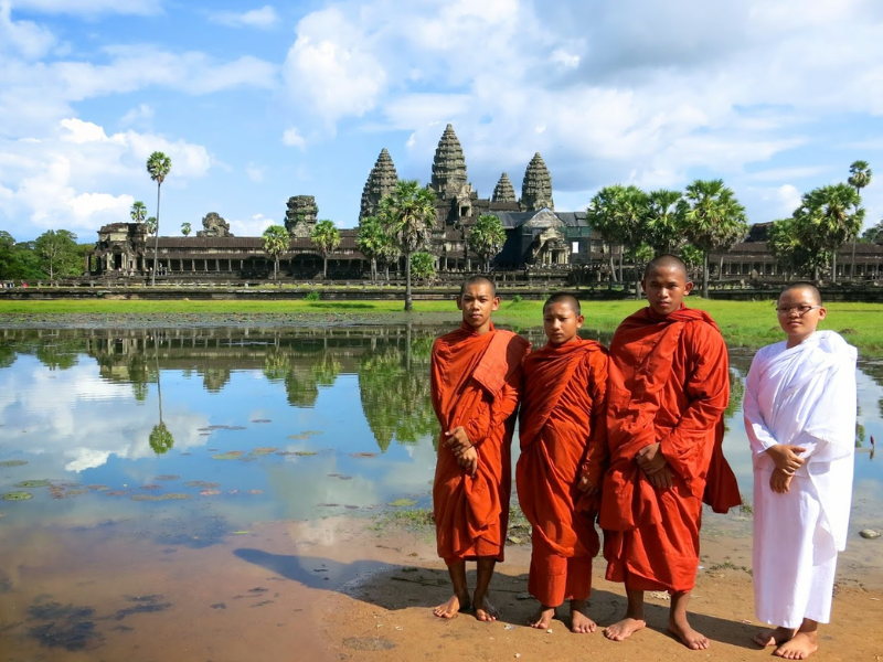 CAMPUCHIA : SIEM REAP - PHNOM PENH