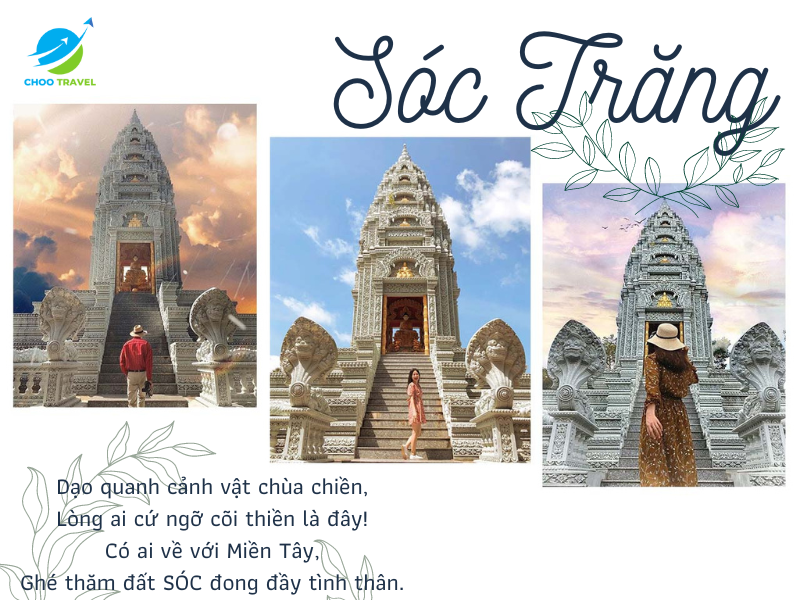 TOUR CẦN THƠ - SÓC TRĂNG - CÀ MAU - NĂM CĂN - ĐẤT MŨI 3 NGÀY 2 ĐÊM