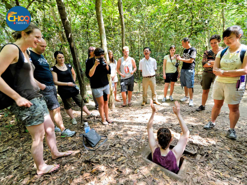 EXPLORE CU CHI TUNNELS - CAO DAI TEMPLE & BA DEN MOUNTAIN with OPTIONAL