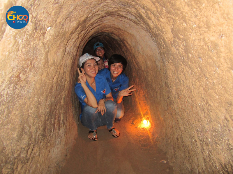 CU CHI TUNNELS HALF DAY