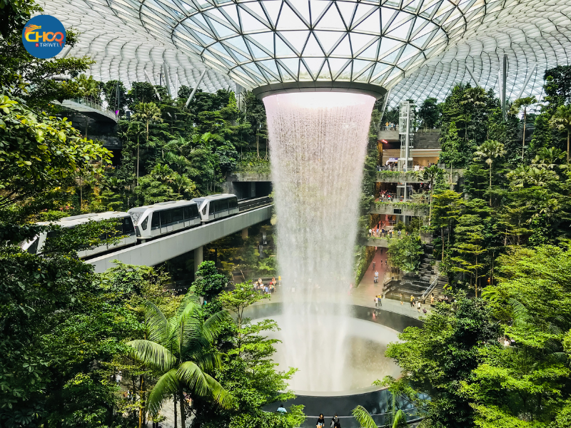 SINGAPORE-THÁC NƯỚC JEWEL-CHÙA RĂNG PHẬT