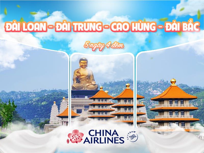 ĐÀI LOAN - ĐÀI TRUNG - CAO HÙNG - ĐÀI BẮC