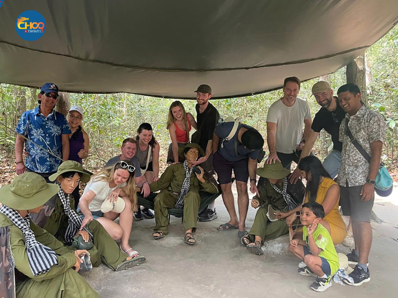 CU CHI TUNNELS HALF DAY