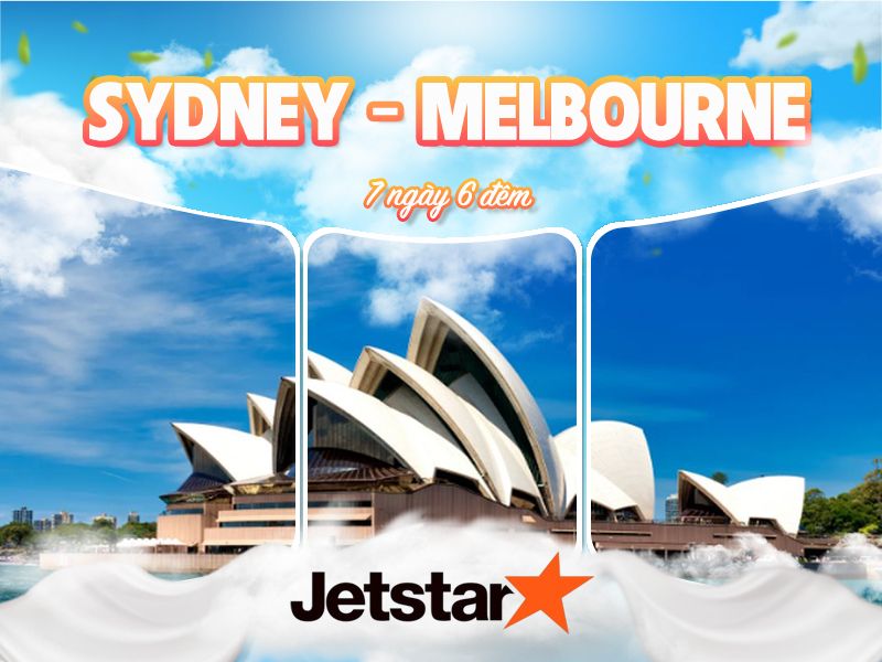 TOUR ÚC| KHÁM PHÁ SYDNEY - MELBOURNE 7N6Đ