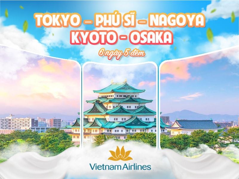 NHẬT BẢN CUNG ĐƯỜNG VÀNG - Vietnam Airlines