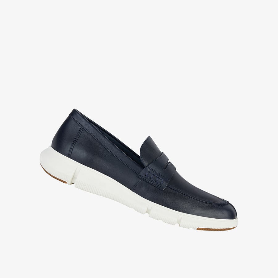  GEOX adacter f man Leather loafers 