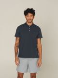  Áo polo Benjamin Barker Dark Sea Logo Polo Tee 