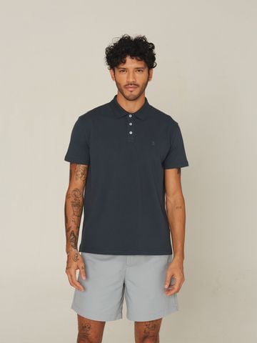 Áo polo Benjamin Barker Dark Sea Logo Polo Tee