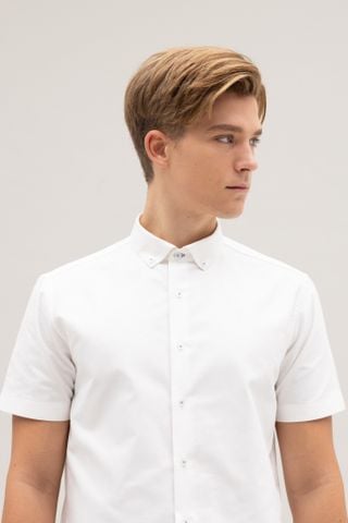 Benjamin Barker Woodstock White Button Down Oxford