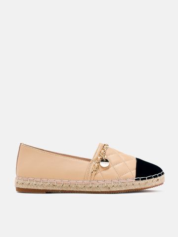 Pazzion Colour Blocked Chained Espadrilles