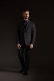  Áo Khoác Âu Phục Tsumugi Charcoal Glen Plaid Suit Benjamin Barker 