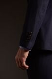  Benjamin Barker Futako Navy Chalk Stripe Suit 
