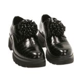  Primadonna Collection Black Lace-Ups With Coconut Print. 