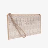 Ví Cầm Tay FURLA Opportunity S Envelope - Tessuto Jacquard Riciclato Arco Etnico Logo 