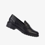  GEOX WALK PLEASURE WOMAN Leather loafers 