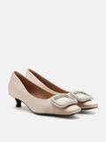  Giày cao gót Pazzion Olea Crystal Embellished Buckle Heels 