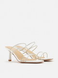  Dép cao gót Pazzion Isidora Crystal Embellished Strapped Heel Sandals 