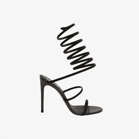 Giày Cao Gót Nữ Rene Caovilla Cleo Crystal-Embellished Sandals