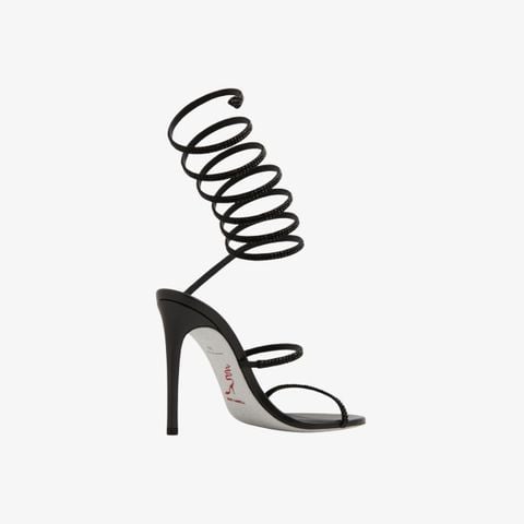 Giày Cao Gót Nữ Rene Caovilla Cleo Crystal-Embellished Sandals
