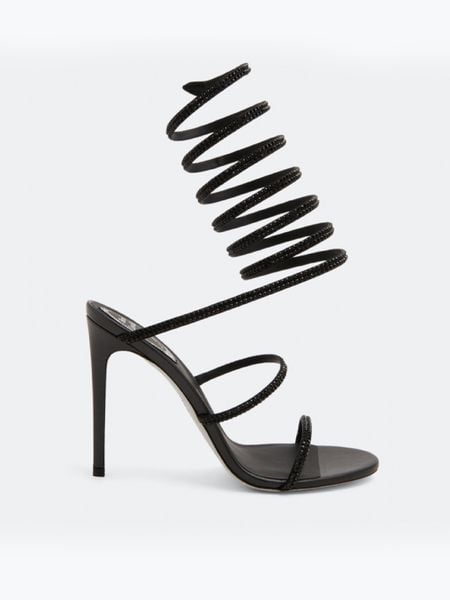  René Caovilla Cleo Crystal-Embellished Sandals. 