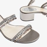  Giày Sandals Nữ Rene Caovilla Chandelier Crystal 