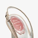  Giày Cao Gót Nữ Rene Caovilla Jewel Slingback In Lace Veneziana 75 