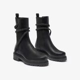  Giày Boots Nữ Rene Caovilla Cleo Crystal Black Bootie 25 