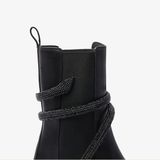 Giày Boots Nữ Rene Caovilla Cleo Crystal Black Bootie 25 