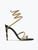 René Caovilla Margot Snake Black Jewel Sandals 105.