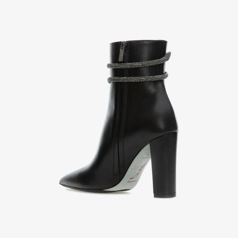 Giày Boots Nữ Rene Caovilla Ankle Boots With Applications