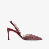  Giày Cao Gót Nữ Rene Caovilla Ladies Vivienne Crystal Slingback Pumps 