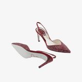  Giày Cao Gót Nữ Rene Caovilla Ladies Vivienne Crystal Slingback Pumps 