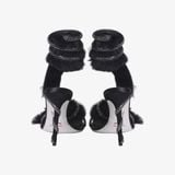  Giày Cao Gót Nữ Rene Caovilla Cleo Sandals With Crystals And Lapin 