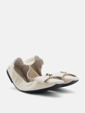  Giày Búp Bê Nữ Pazzion Madeline Studded Bow Foldable Flats 
