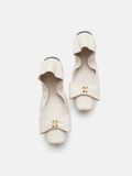  Giày Búp Bê Nữ Pazzion Madeline Studded Bow Foldable Flats 