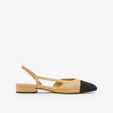  Giày Bệt Nữ PAZZION Blythe Contrast Toe Cap Flats 