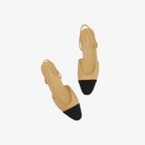  Giày Bệt Nữ PAZZION Blythe Contrast Toe Cap Flats 