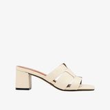  Dép Cao Gót Nữ Pazzion Virginia Cowhide Leather Heels 