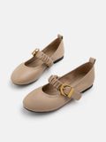  Giày Búp Bê Nữ Pazzion Judith Ruched Strap Maryjanes 