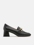  Giày loafers Pazzion Jules Chain Matte Loafer Heels 