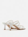  Giày Cao Gót Nữ Pazzion Isidora Crystal Embellished Strapped Heel Sandals 
