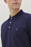  Áo polo Benjamin Barker Space Blue Logo Polo Tee 