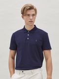 Áo polo Benjamin Barker Space Blue Logo Polo Tee 
