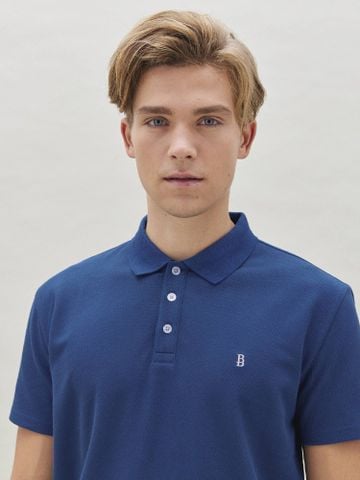 Benjamin Barker Teal Logo Polo Tee
