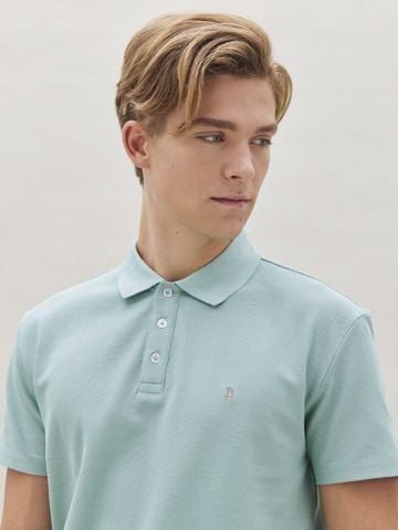 Áo polo Benjamin Barker Caribbean Sea Logo Polo Tee