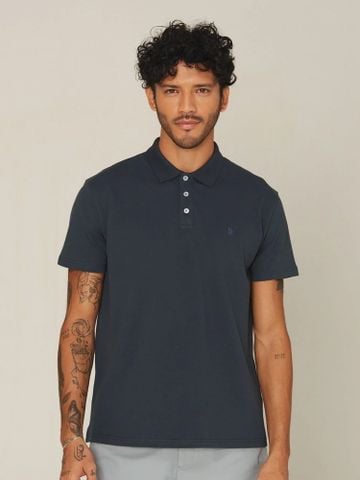 Áo polo Benjamin Barker Dark Sea Logo Polo Tee