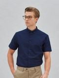  Áo sơ mi Benjamin Barker Hideki Navy Oxford 