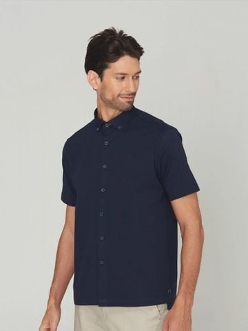 Áo sơ mi Benjamin Barker Fujiwara Space Blue Button Down