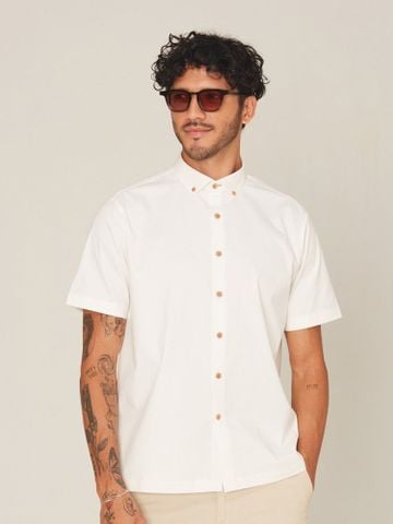 Benjamin Barker Tomoyoshi White Button Down