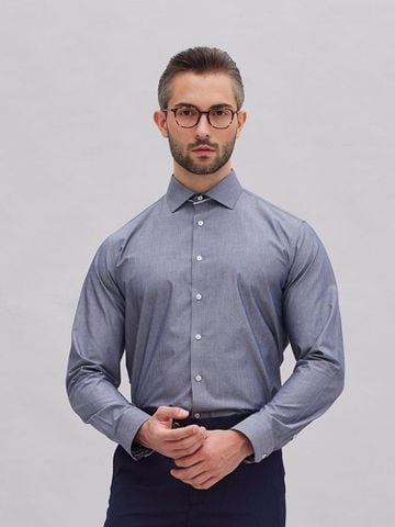 Áo Sơ Mi Blackall Grey Pinpoint Oxford Benjamin Barker